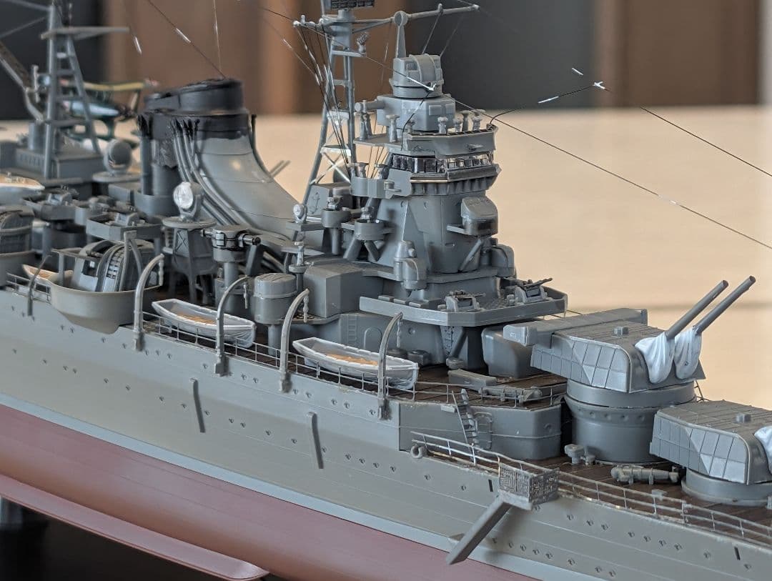 旧、日本海軍　航空巡洋艦　最上　1/350スケール　タミヤ