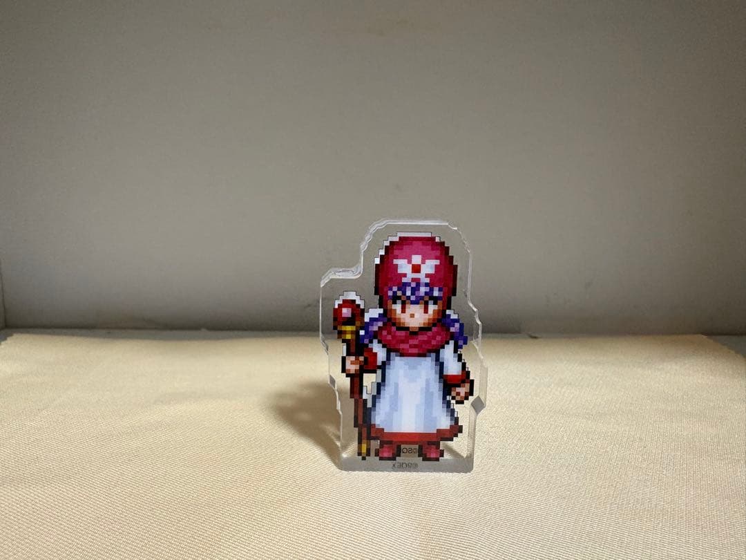 ドラゴンクエストⅠ.Ⅱ アクリルブロック 勇者 ローラ姫 ロトの子孫 勇者セット