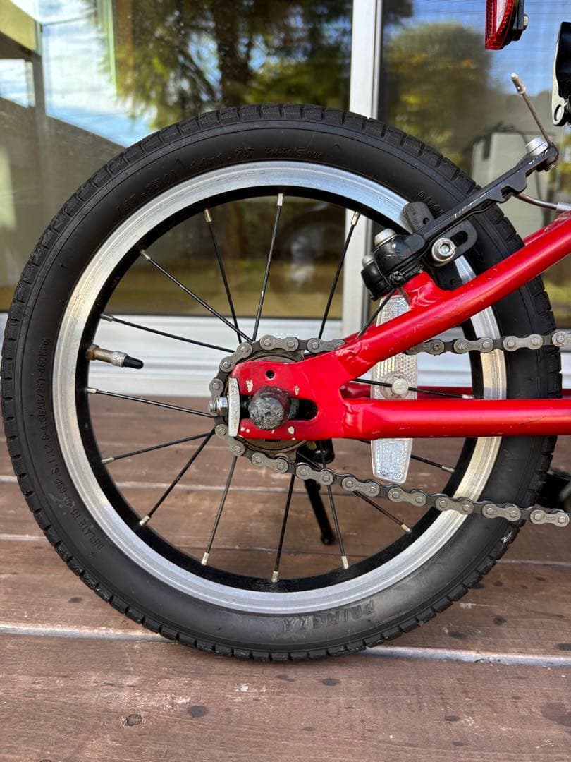 RITE WAY ライトウェイ　ZIT16 16インチ　赤　マットレッド