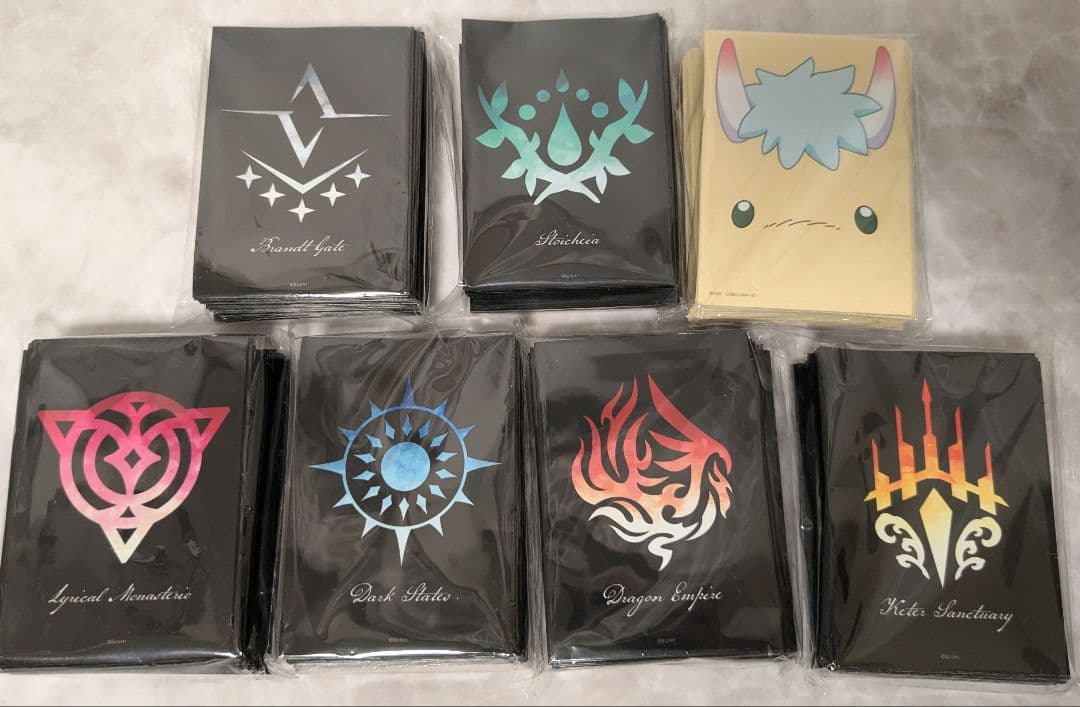 ヴァンガード スリーブ7点まとめ売り