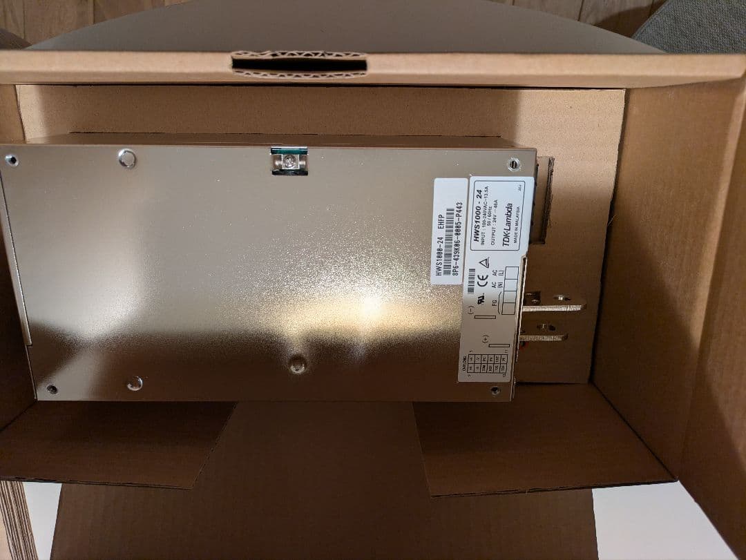 【生産終了品_在庫1点】HWS1000-24 _スイッチング電源