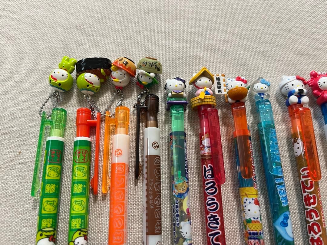 ご当地キティ　ボールペン　シャーペン　平成レトロ　81本