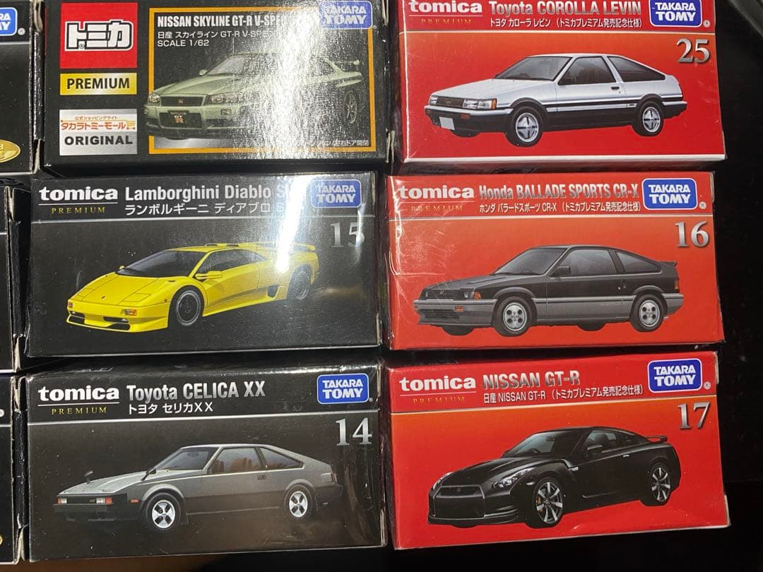 トミカ プレミアム まとめ売り 15台