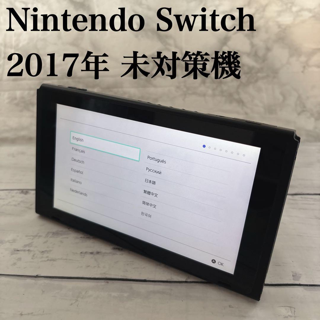 Nintendo Switch HAC-001 2017年 未対策機