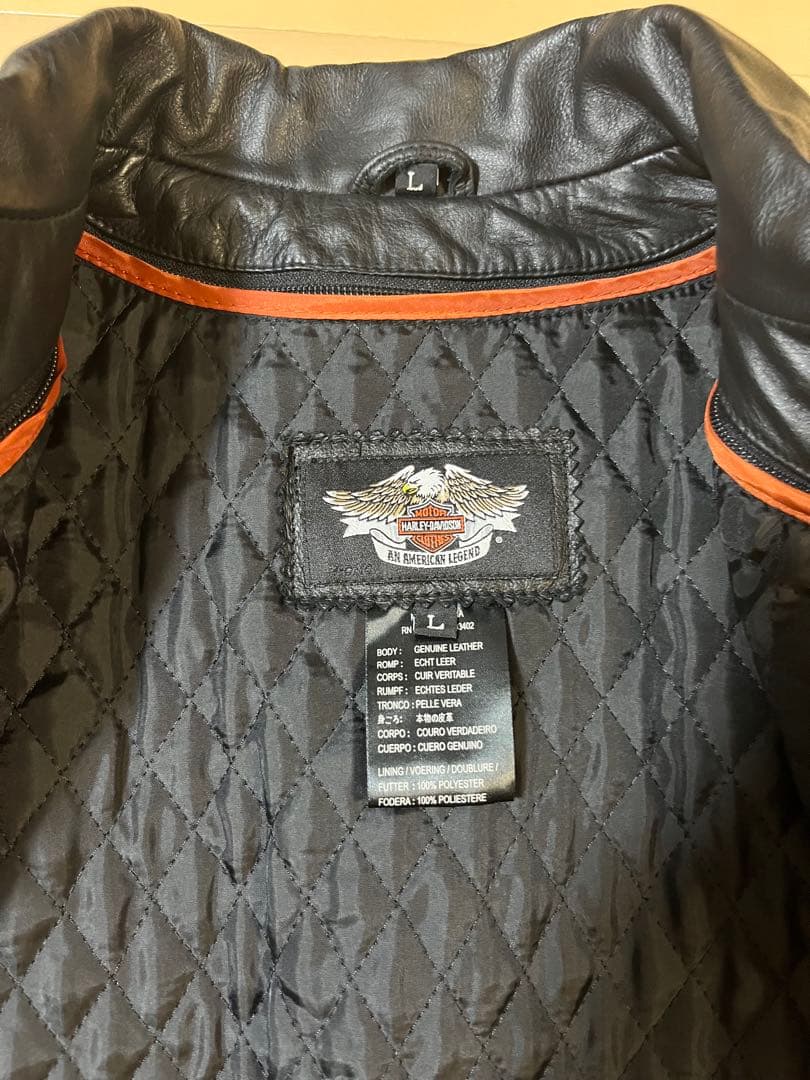 Harley-Davidson レザージャケット Lサイズ美品