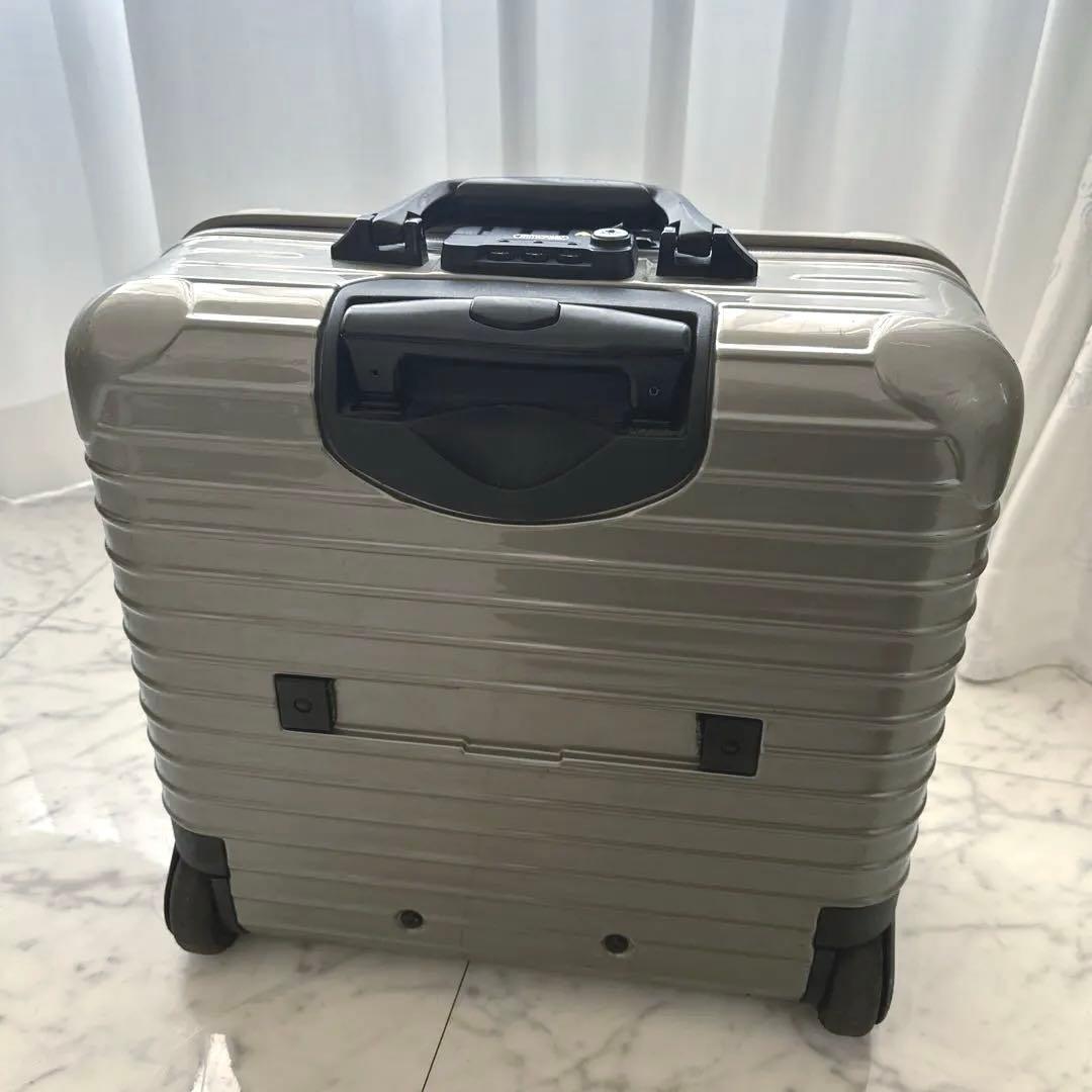 RIMOWA/リモワ製の2輪サルサ ビジネストロリー シャンパンゴールド 25L
