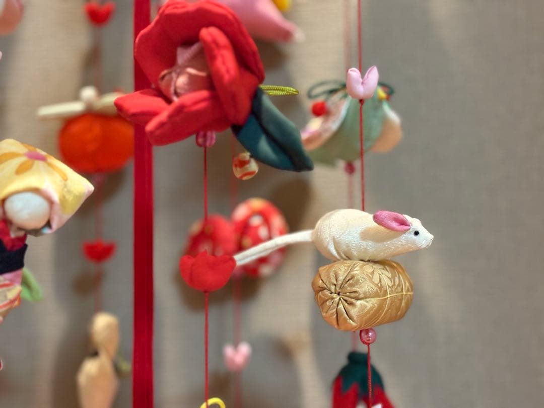 R・オーダー追加分作成中。豪華つるし雛No.177・ひな祭り・桃の節句