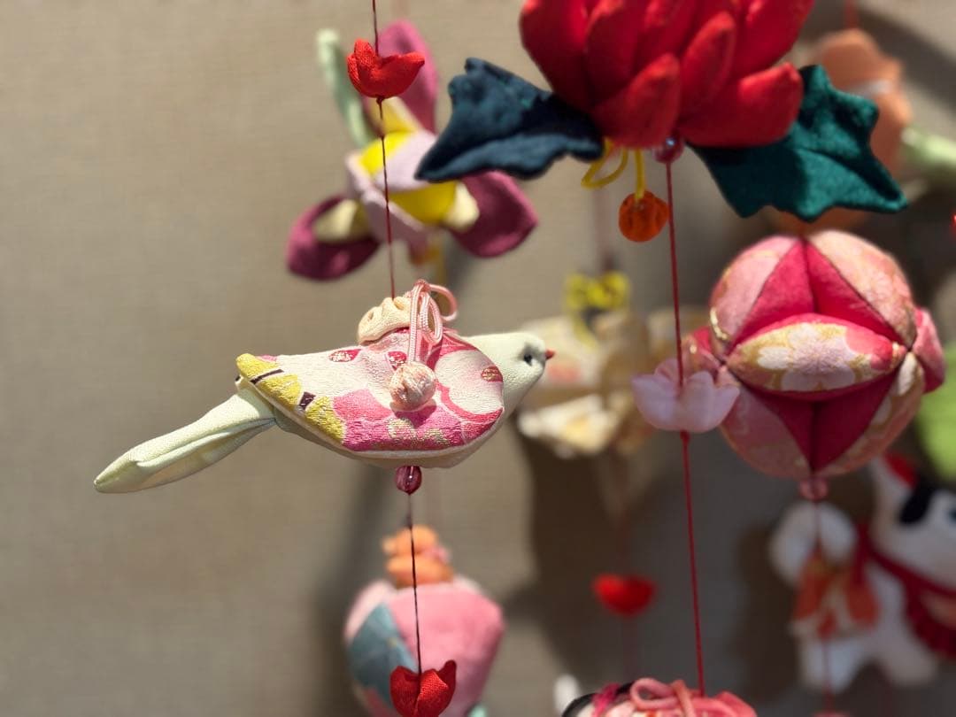 R・オーダー追加分作成中。豪華つるし雛No.177・ひな祭り・桃の節句