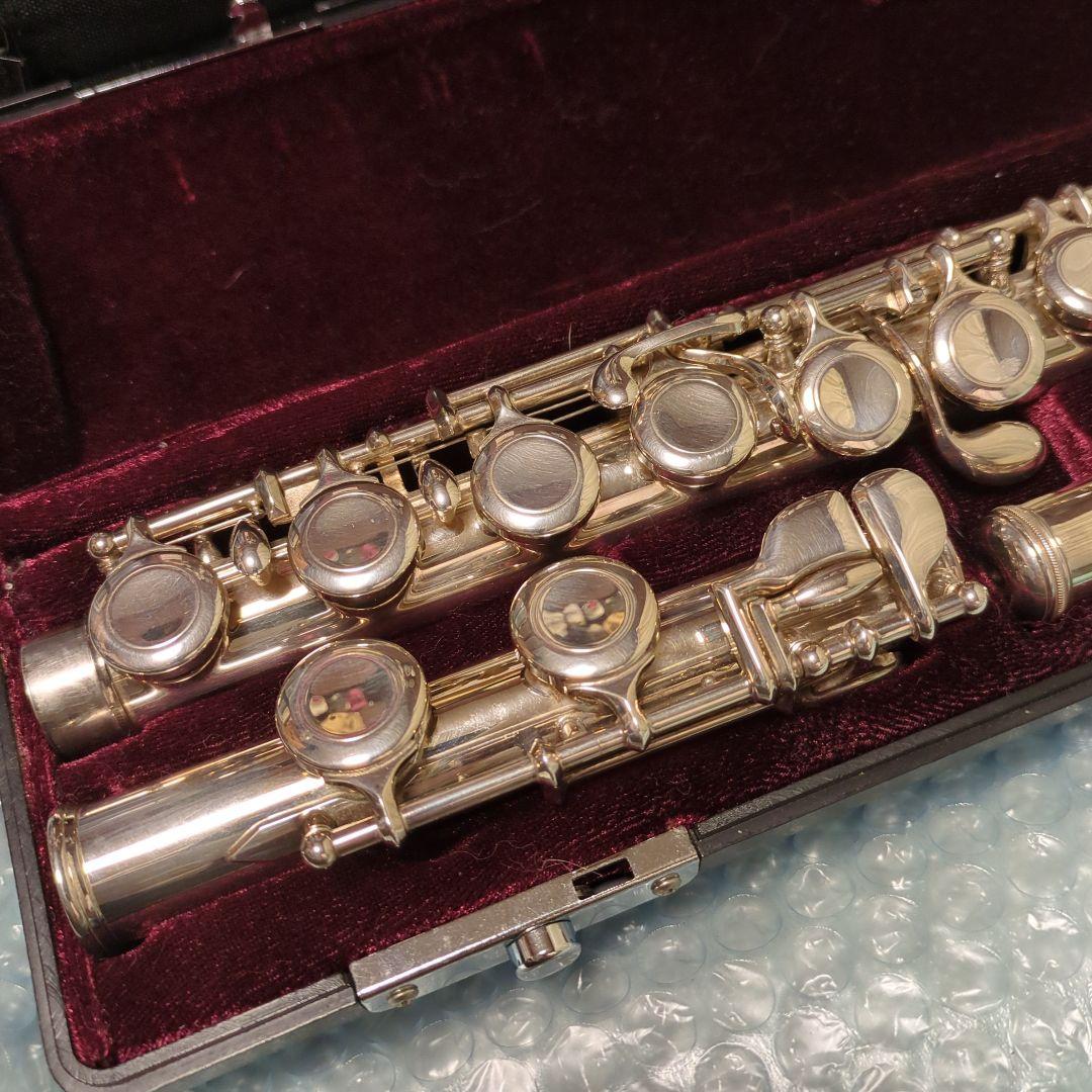 Minerva JFL-511EⅡ フルート 本体 ケース・バッグ・掃除棒付き