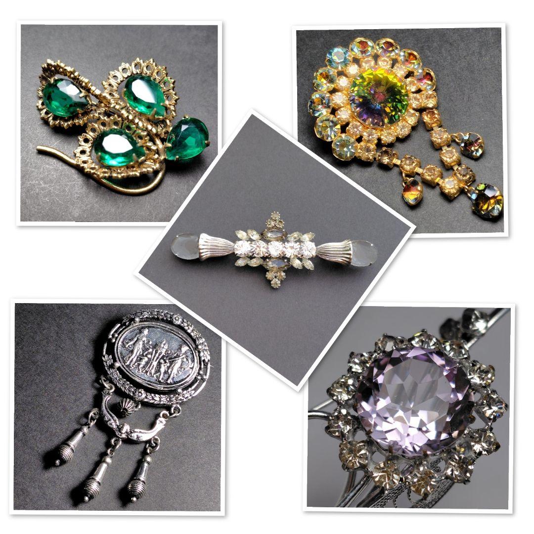 ヴィンテージブローチ５点