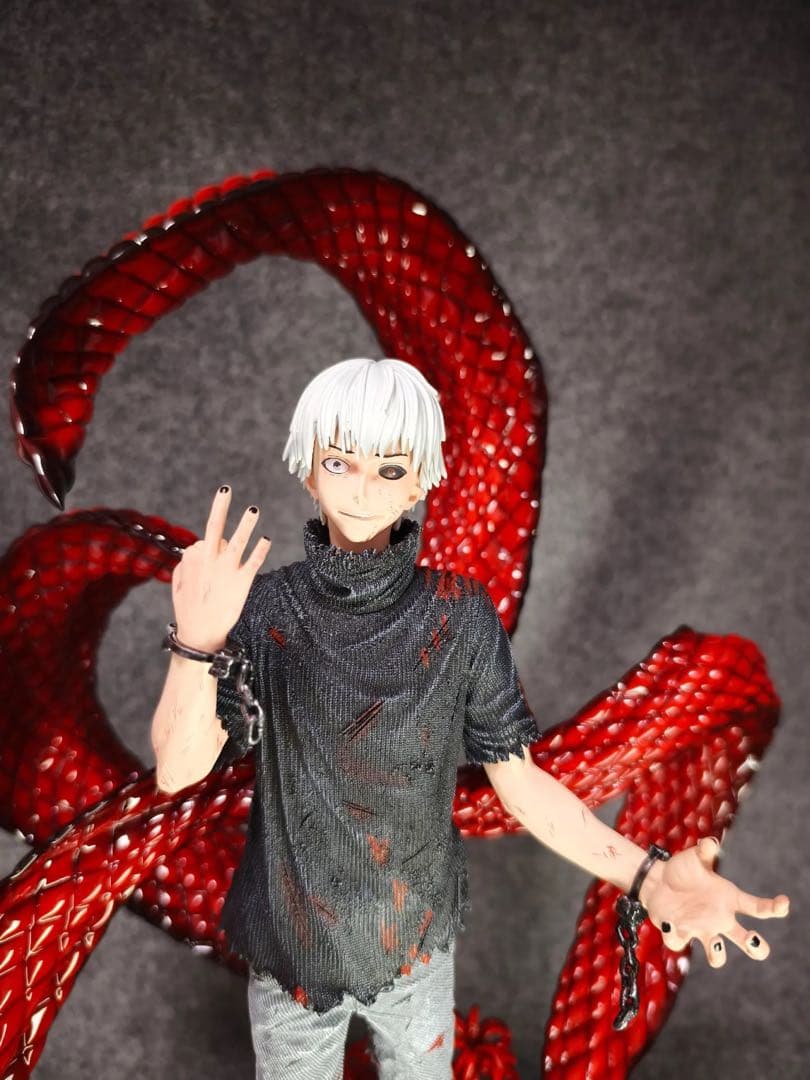 東京喰種トーキョーグール 金木研 フィギュア 塗装済み完成品 ガレージキット