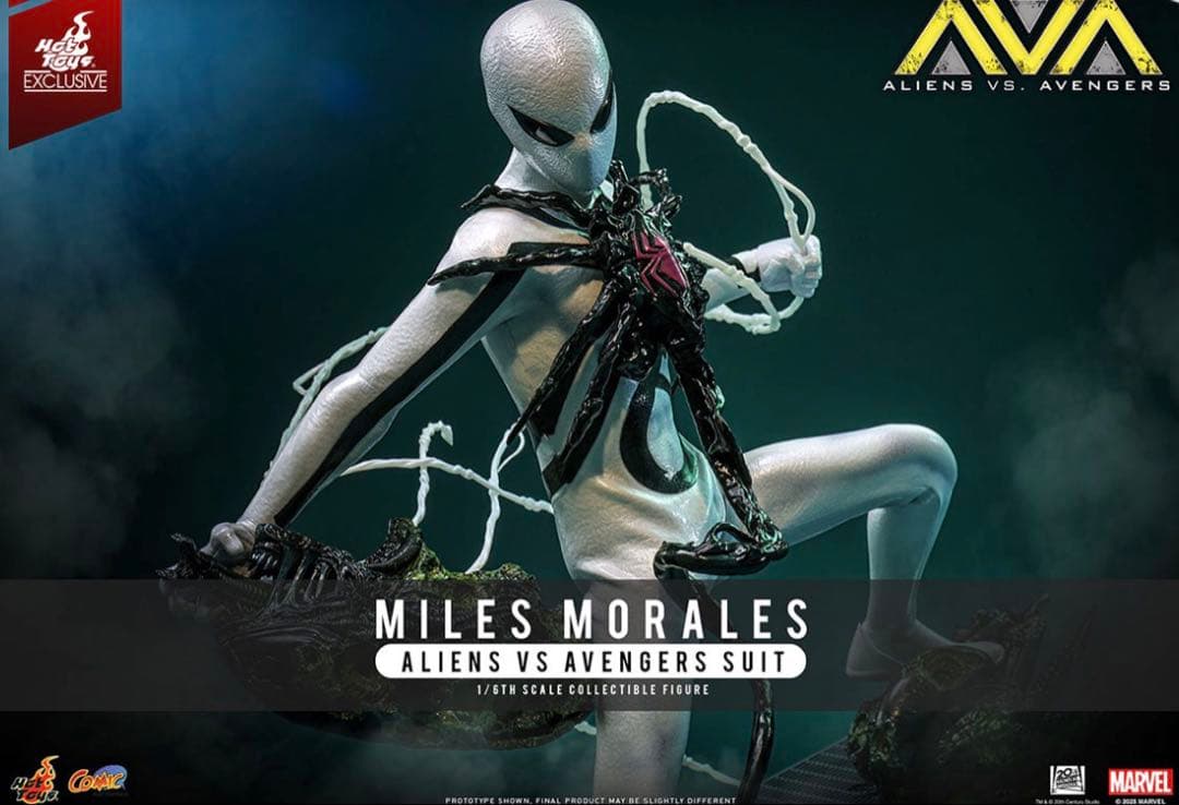 1/6スケールフィギュア　マイルスモラレス／スパイダーマンAvengersスーツ