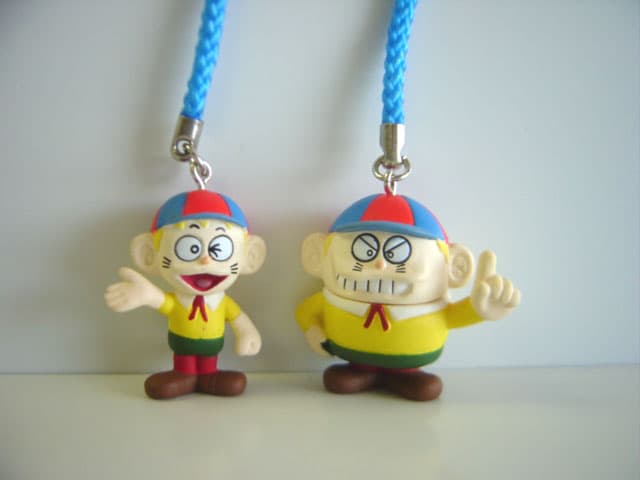 ♯Gwt29HE怪物くんフィギュア根付け人気5種