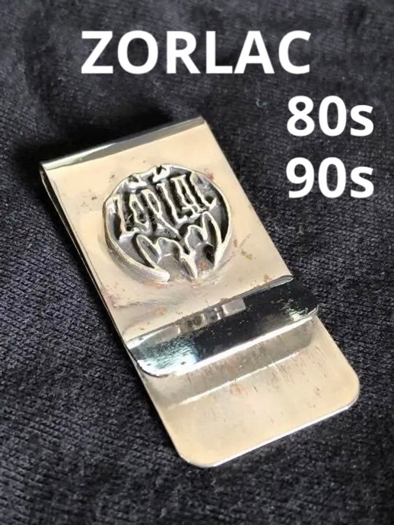 【ZORLAC】ゾーラック　マネークリップ　スケート　パスベッド　デッドストック