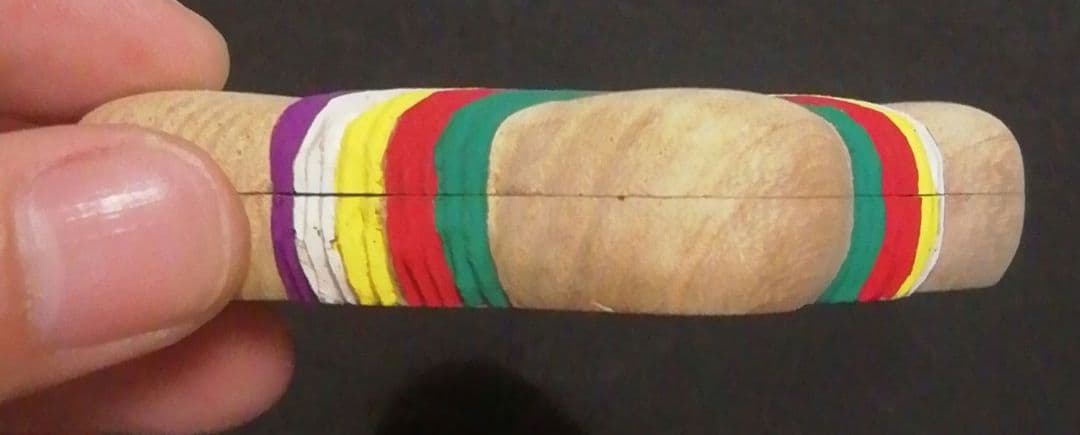 尋牛斎書付　芦流作　桐木地　糸巻　香合　共箱　茶道具