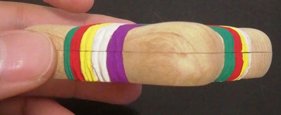 尋牛斎書付　芦流作　桐木地　糸巻　香合　共箱　茶道具