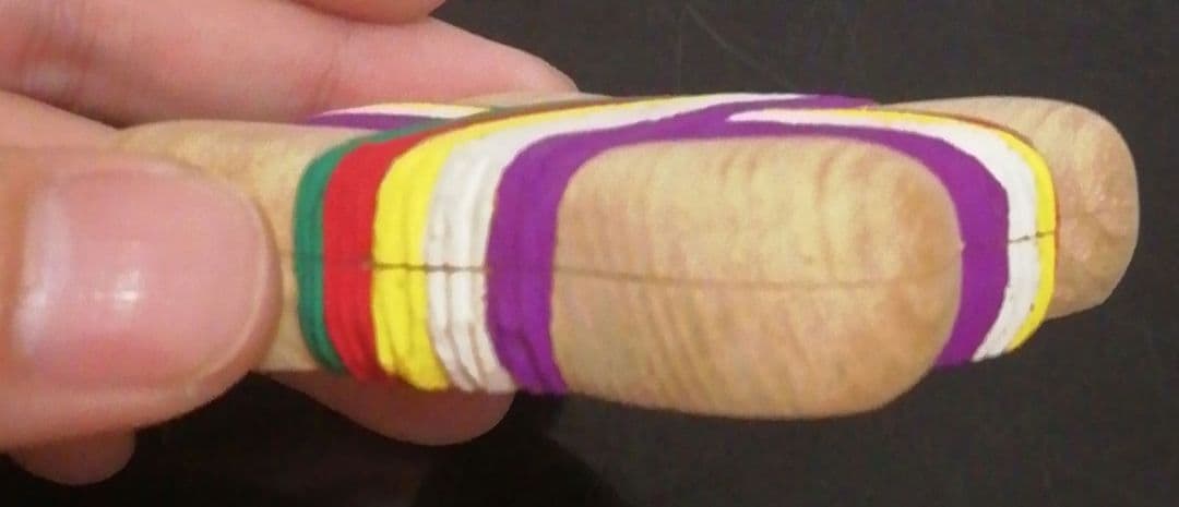 尋牛斎書付　芦流作　桐木地　糸巻　香合　共箱　茶道具