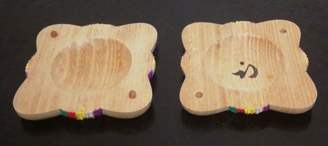 尋牛斎書付　芦流作　桐木地　糸巻　香合　共箱　茶道具