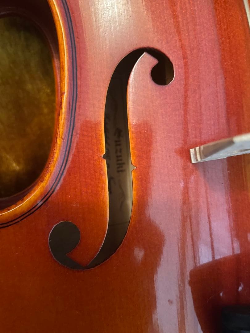 週末セール　匿名発送　スズキ　 バイオリン本体3/4 ケース付き