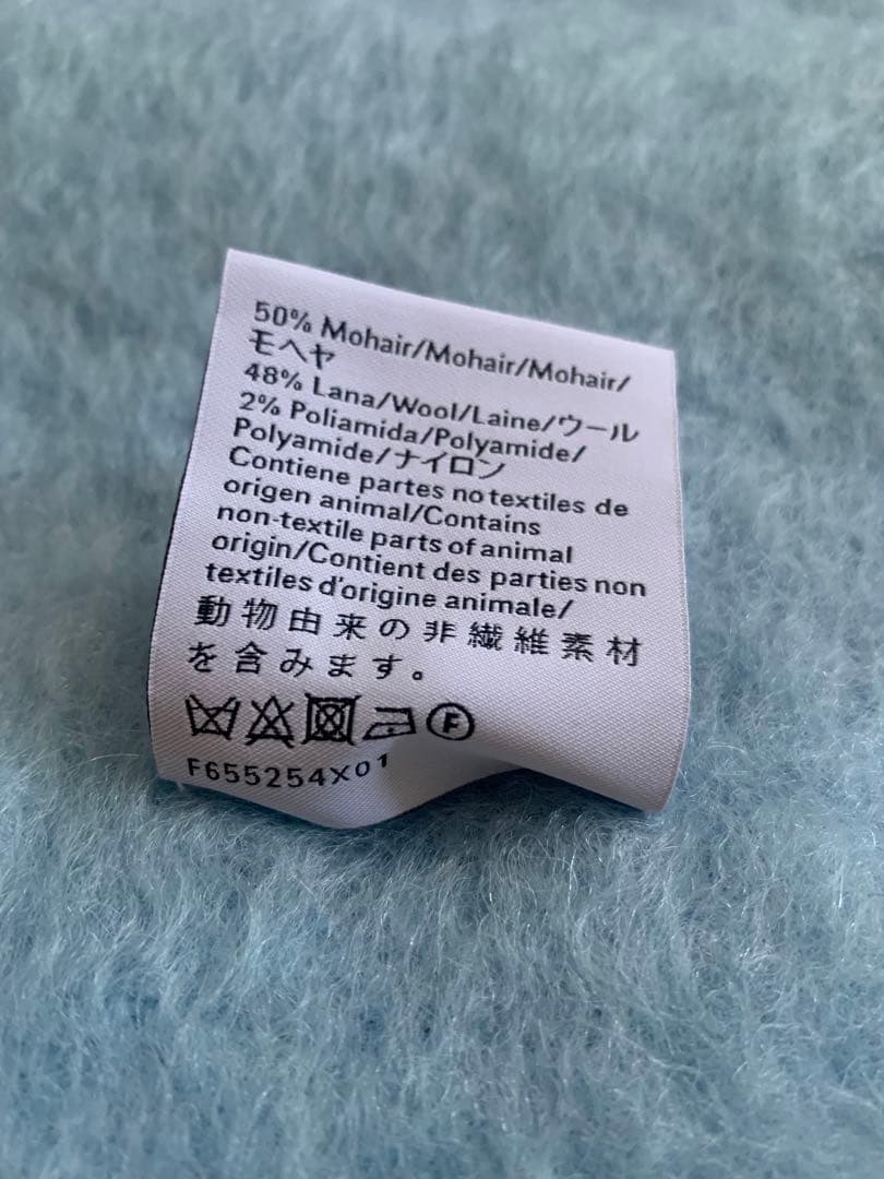 【美品】LOEWE ロエベ モヘア ウール マフラー