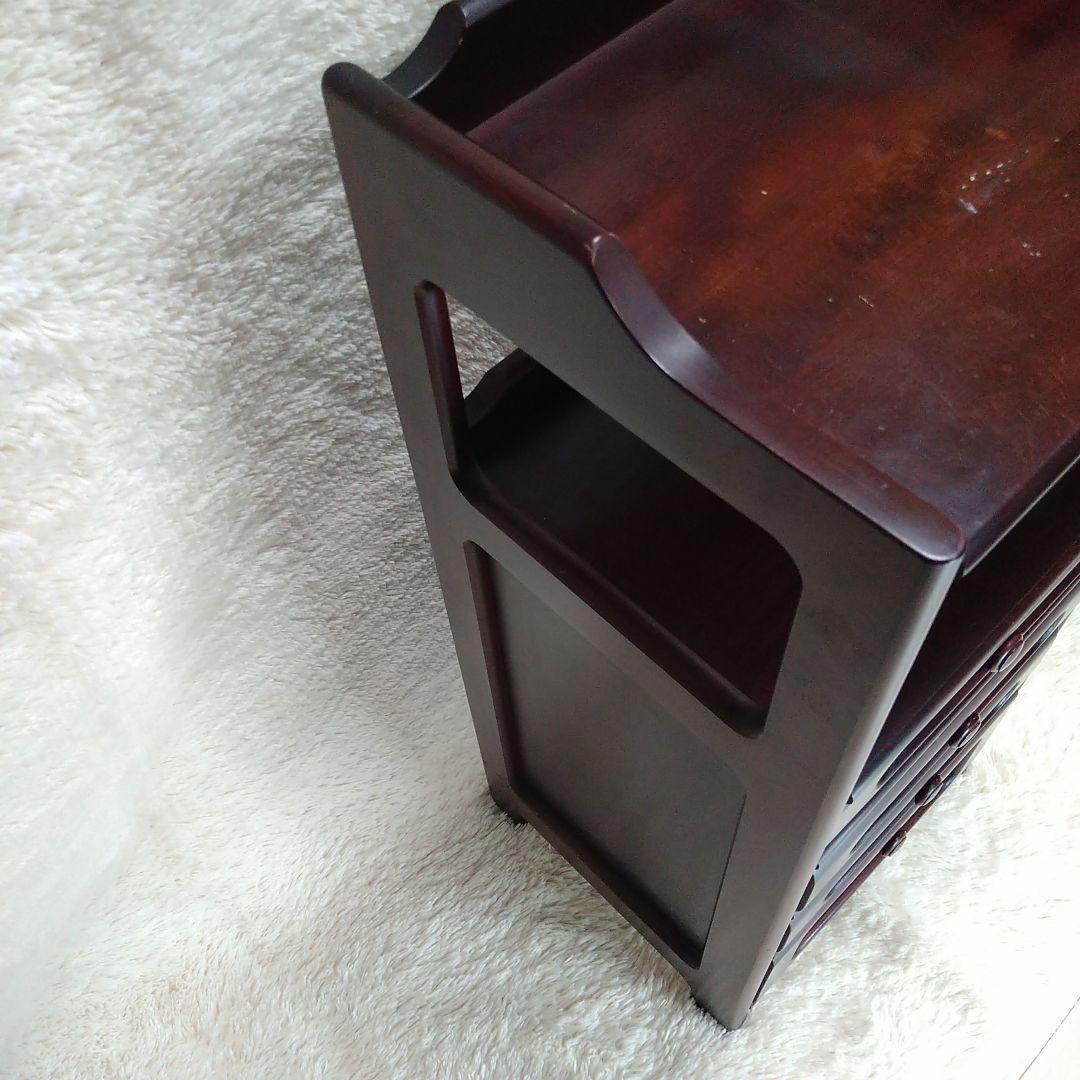 karinoku カリモク 4段引き出し 電話台 ヴィンテージ 昭和レトロ