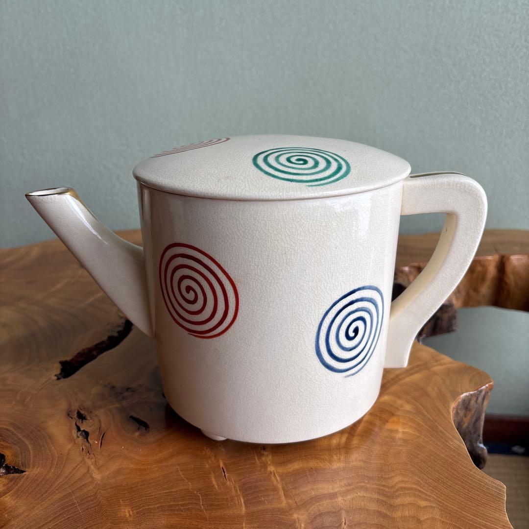 仁清写 水注 宝泉造 泉山窯 茶道具 共箱