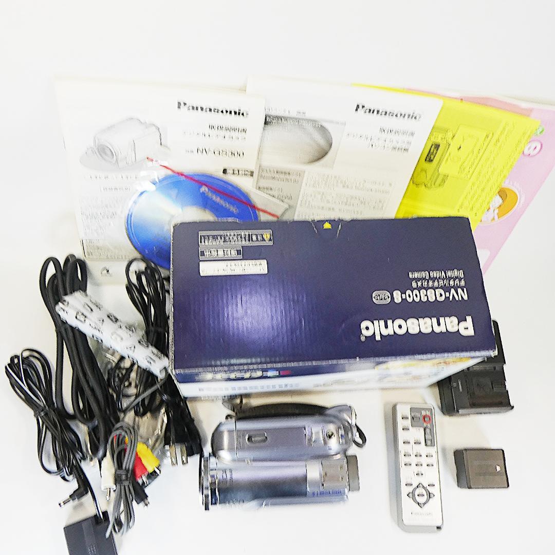 動作良好 パナソニック NV-GS300 MiniDVビデオDVDダビングに最適