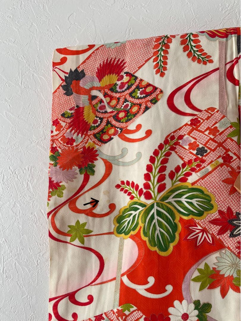 七五三　７歳　お着物セット　大寸サイズ作り帯セット