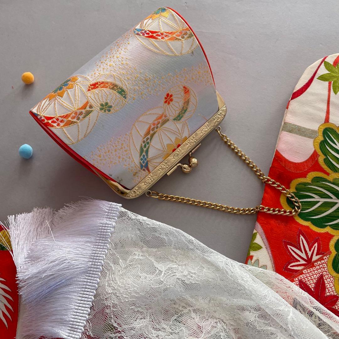 七五三　７歳　お着物セット　大寸サイズ作り帯セット