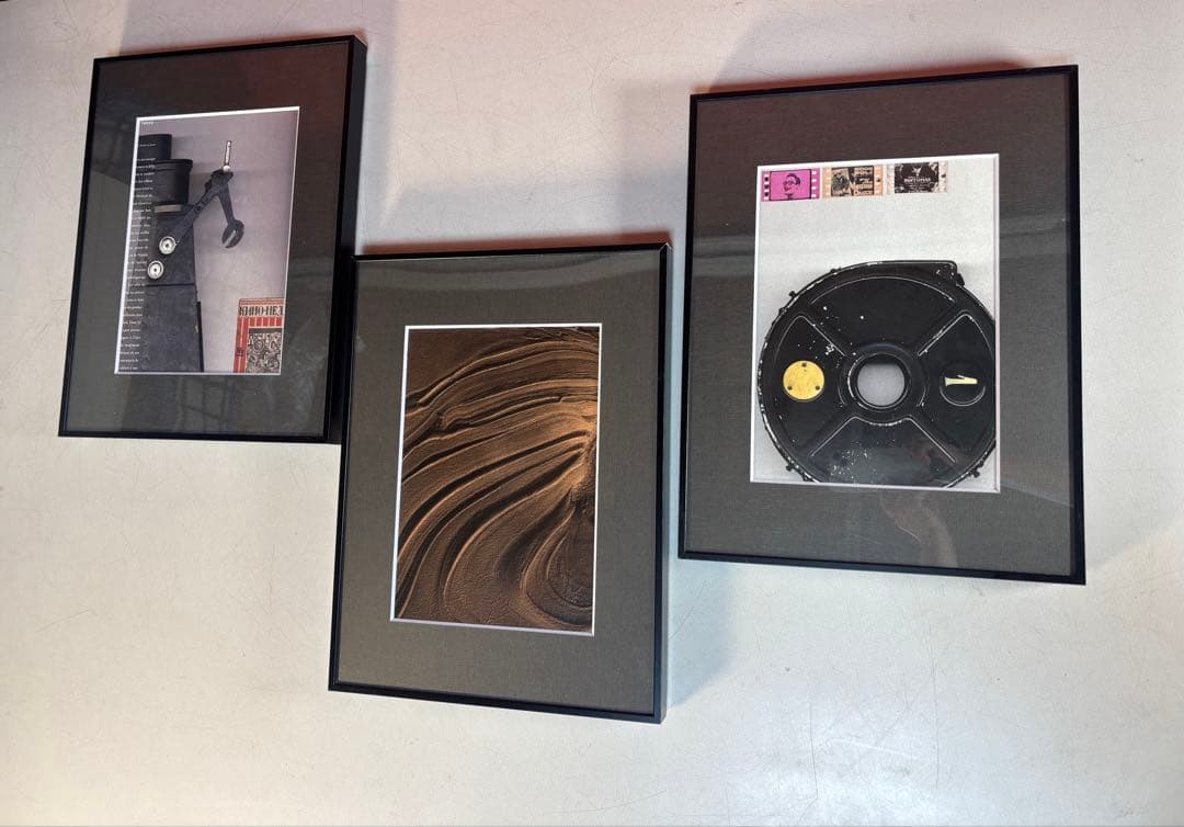 黒フレーム アート ポスター額　3種