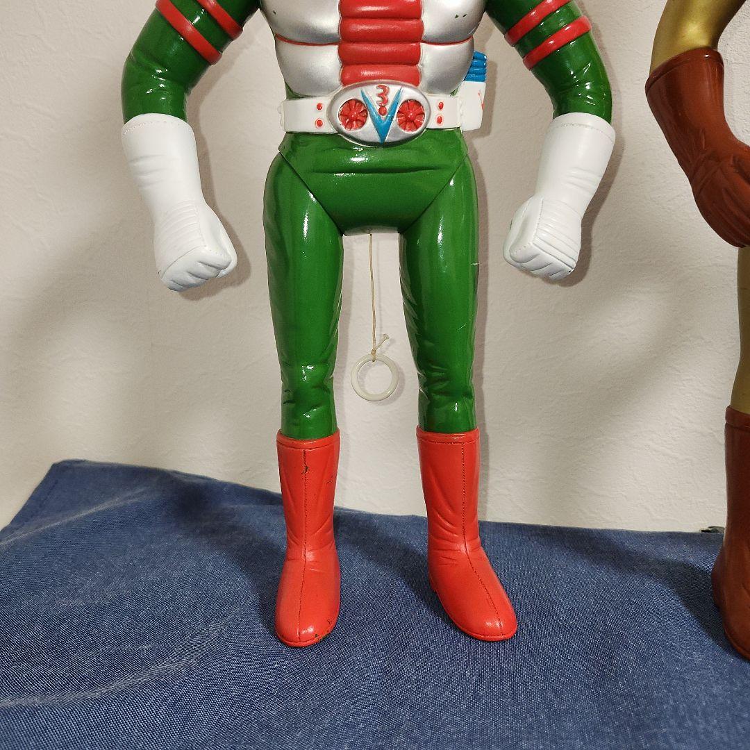 増田屋　マスダヤ　トーキング　V3 スペクトルマン　バロム1 3体セット　ソフビ