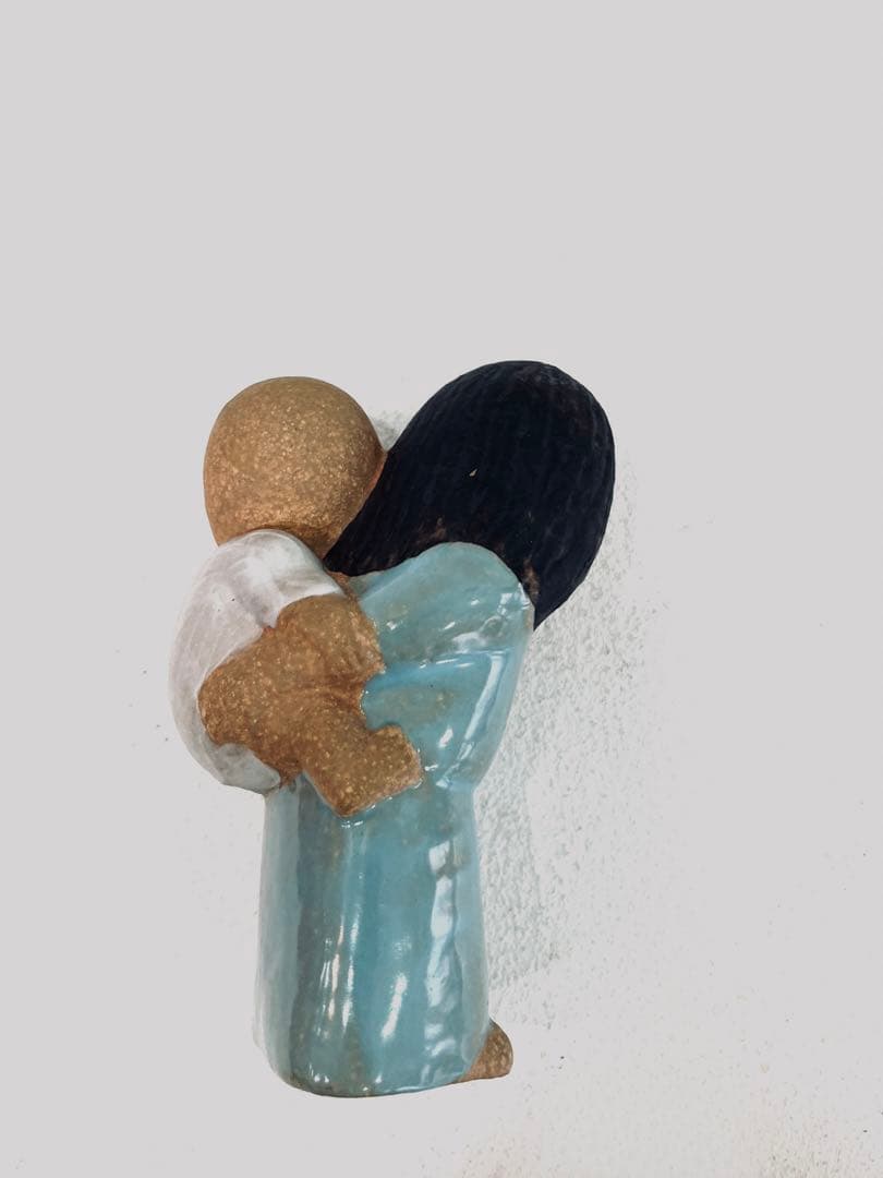 リサラーソン世界の子供たちレアGustavsberg シール付き北欧ビンテージ