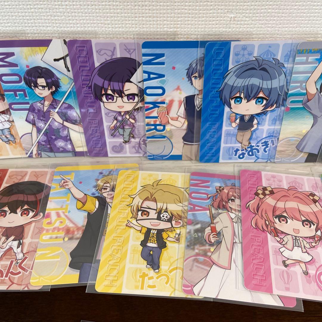 カラフルピーチグミ　トレーディングカード　コンプリート　48枚