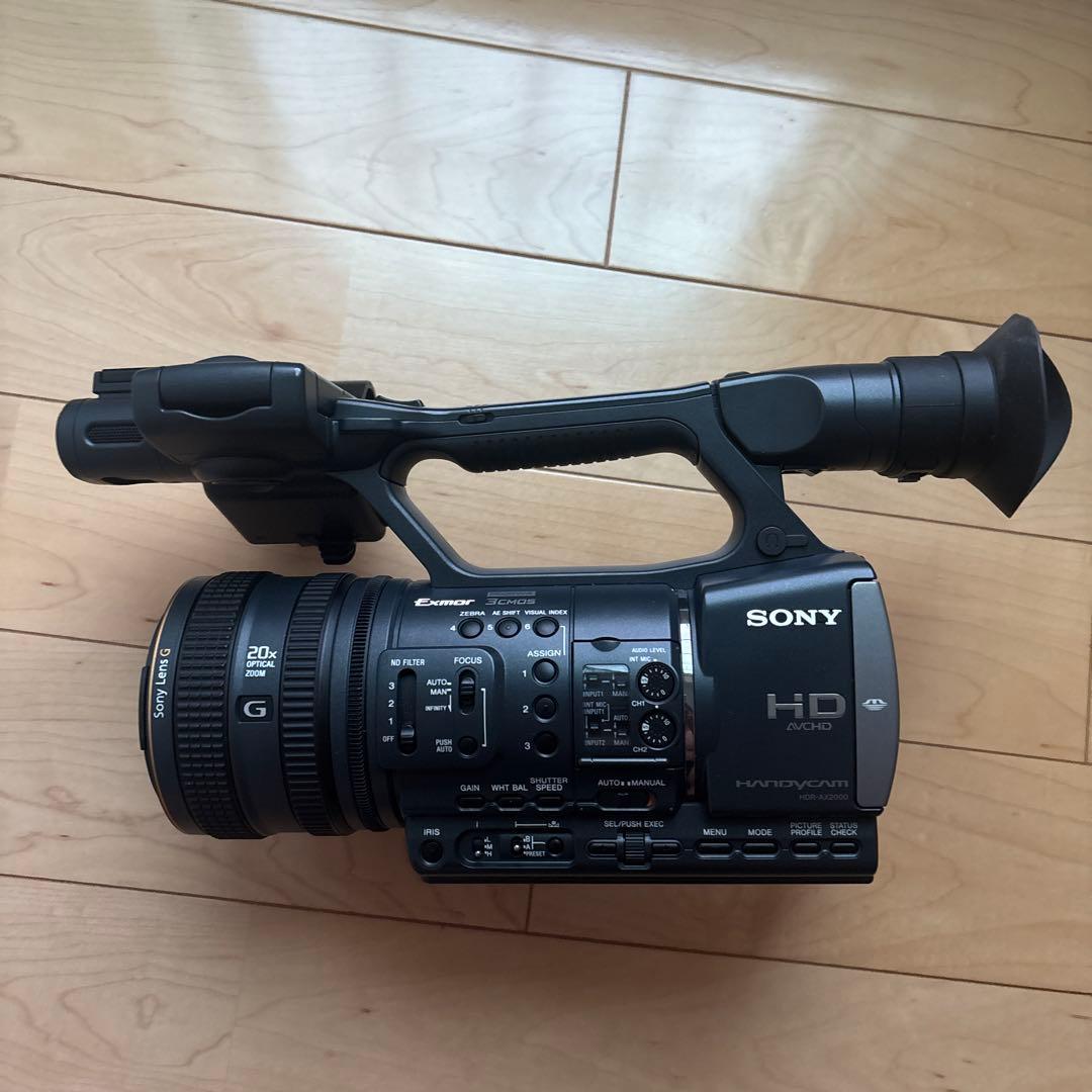 d*a様 SONY HDR-AX2000 HD 業務用ビデオカメラ 本体 ジャン