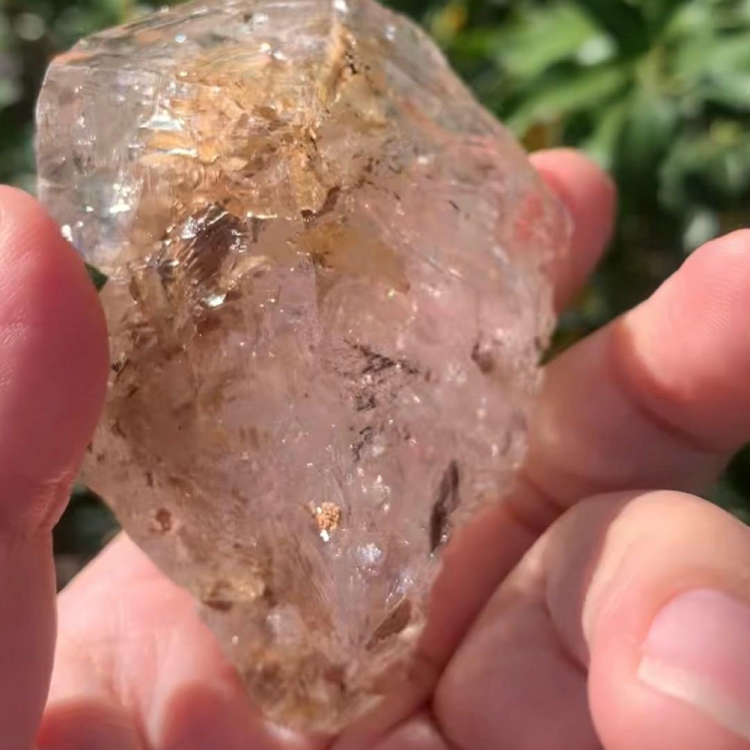 ダイヤモンド系骸骨水晶ジャイアント/巨大フェンスタークォーツ