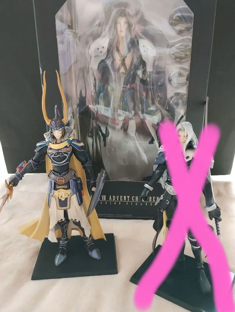 セフィロス アクションフィギュア　ウォーリア・オブ・ライト３体