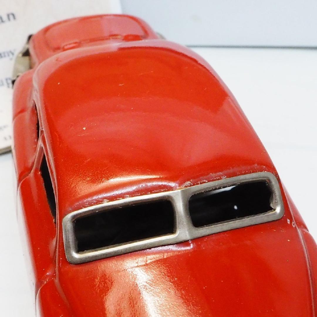 KSG【占領下の日本製パズルカー赤ゼンマイ】ブリキtin toy car箱コピー