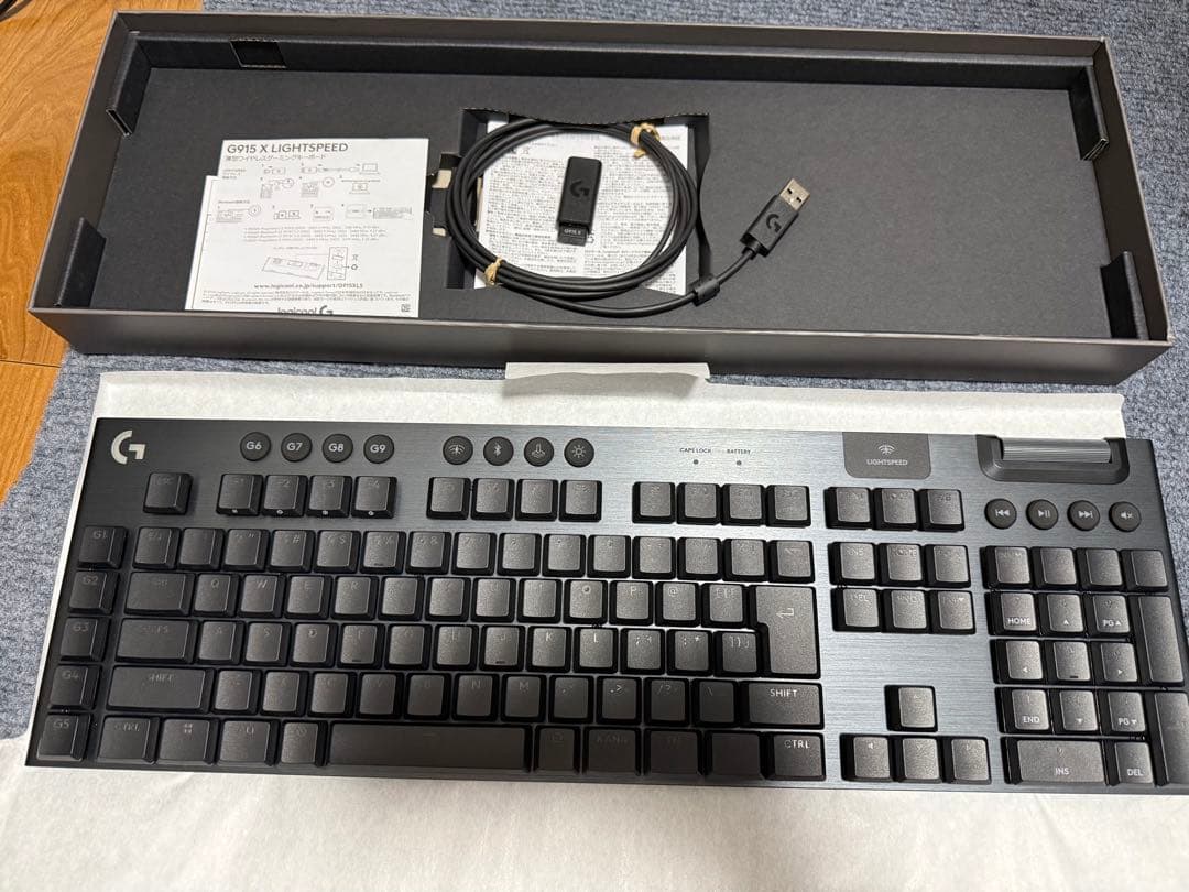 Logicool G915X LIGHTSPEED/日本語配列/リニア