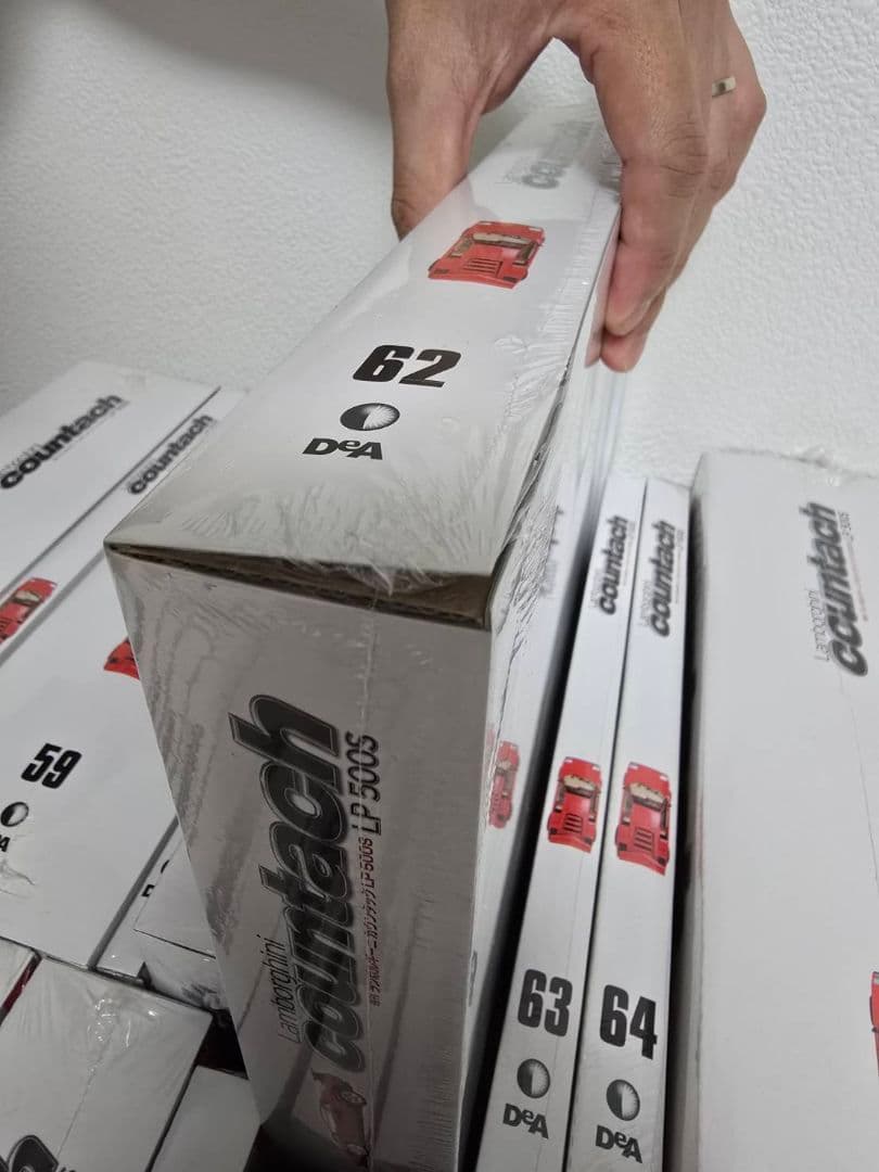 セット販売①　デアゴスティーニ　ランボルギーニカウンタックLP500S　1～80
