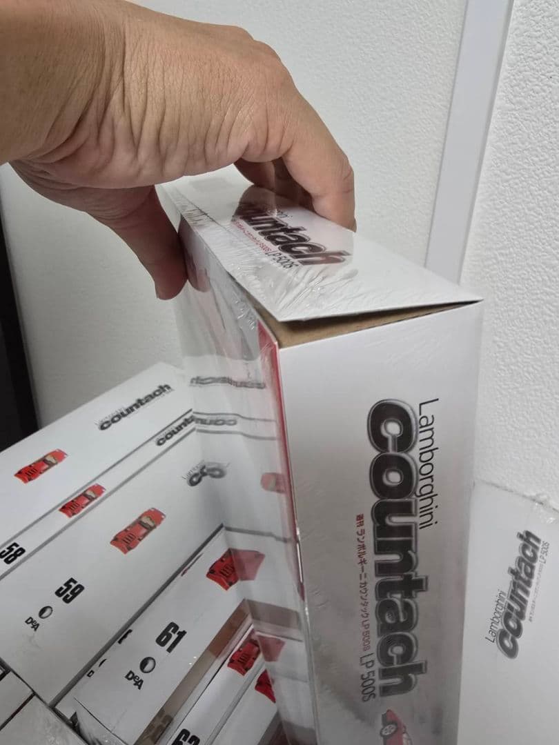 セット販売①　デアゴスティーニ　ランボルギーニカウンタックLP500S　1～80