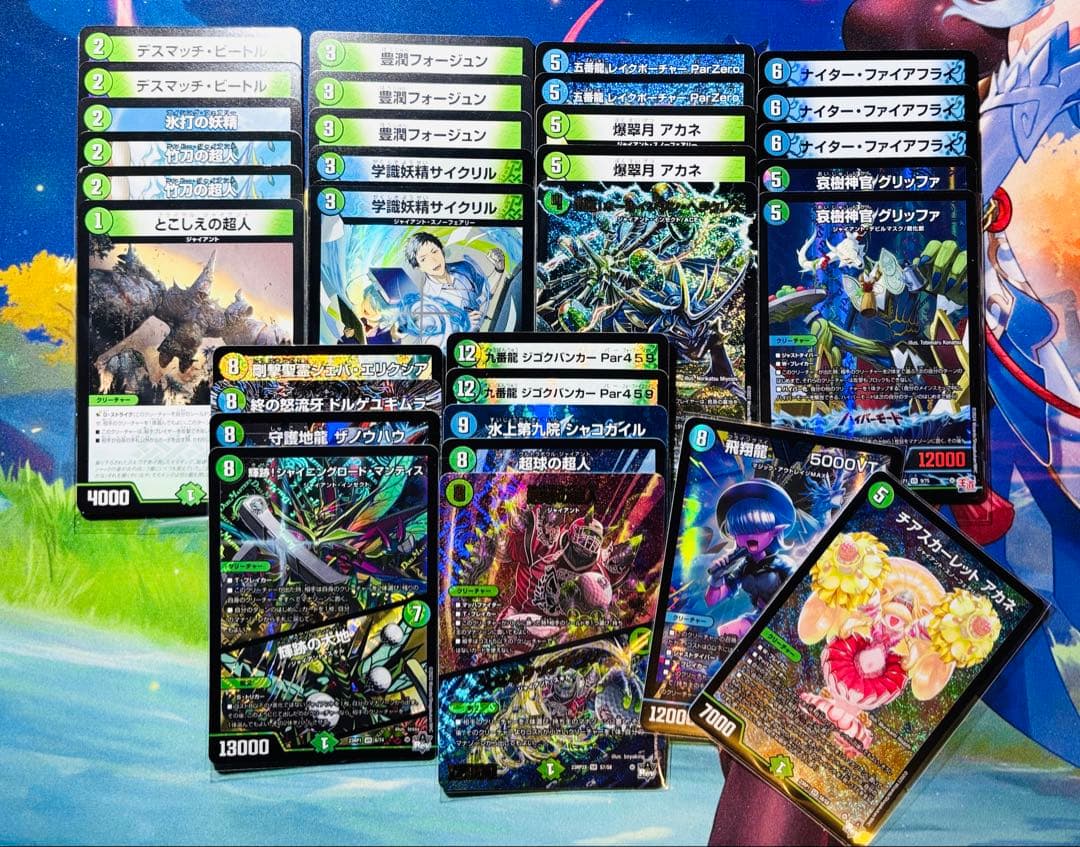 【全国大会優勝構築】青緑ジャイアントデッキ＋調整パーツ