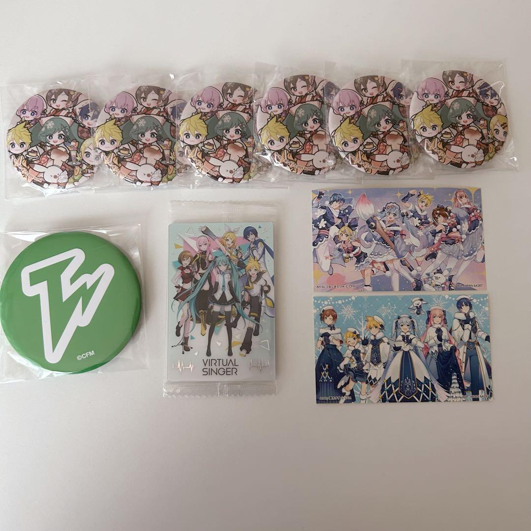 ピアプロ プロセカ Vocaloid グッズ まとめ売り 缶バッジ ウエハース