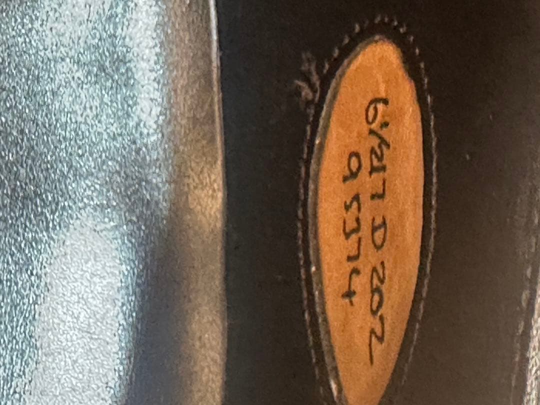 美品 エドワードグリーン カドガン ブラック 6.5 / 7 D 202