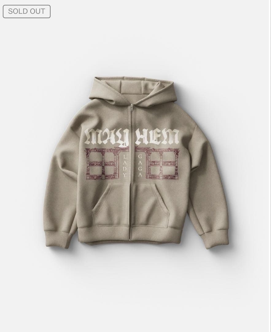 Yu 様ご依頼分(新品)レディーガガ パーカー M〜最安値〜