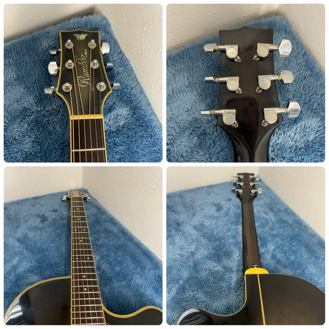 Morris Rumbler MR-2 エレアコ 黒 ランブラー