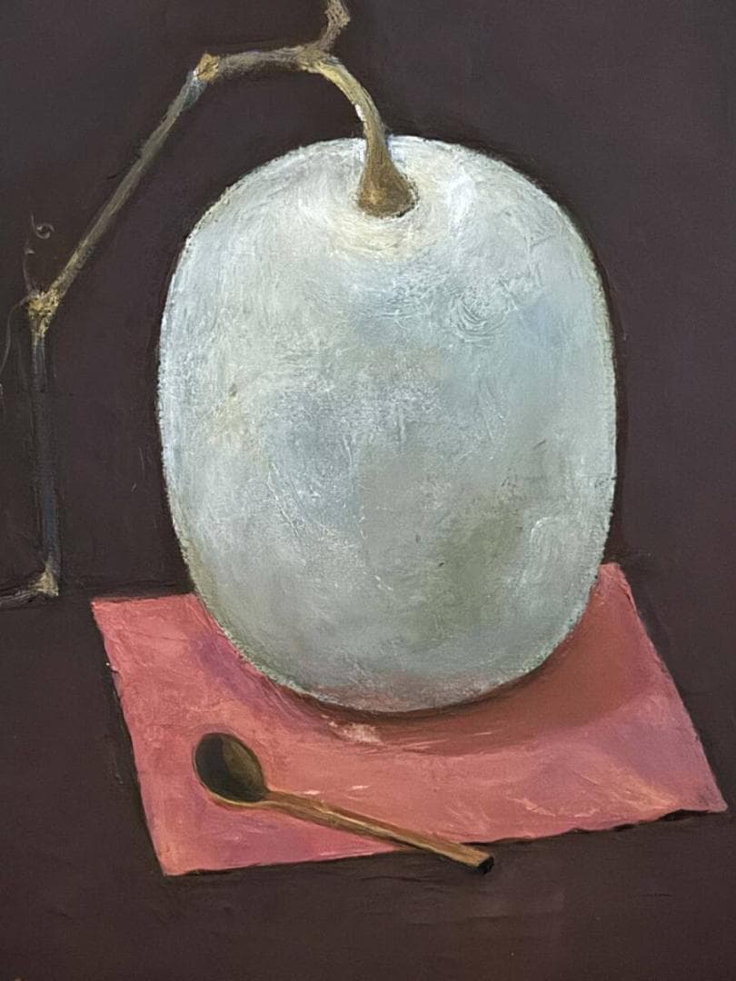 限定値下　真作　油絵　丸山今朝三画　7287