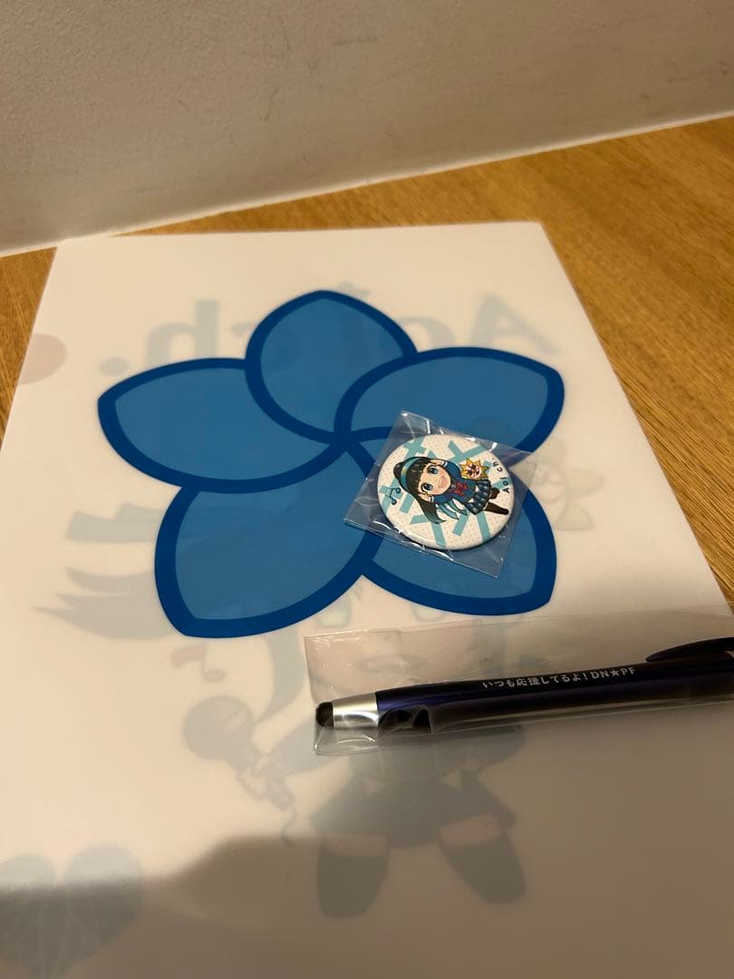 【非売品】富士葵　最初期クラウドファンディング御礼品クリアファイルとペン