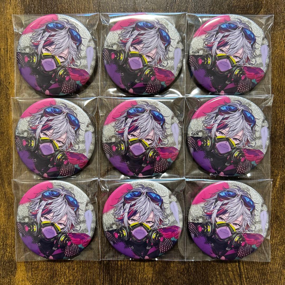 にじさんじ　不破湊　Stum Mode グリッター缶バッジ