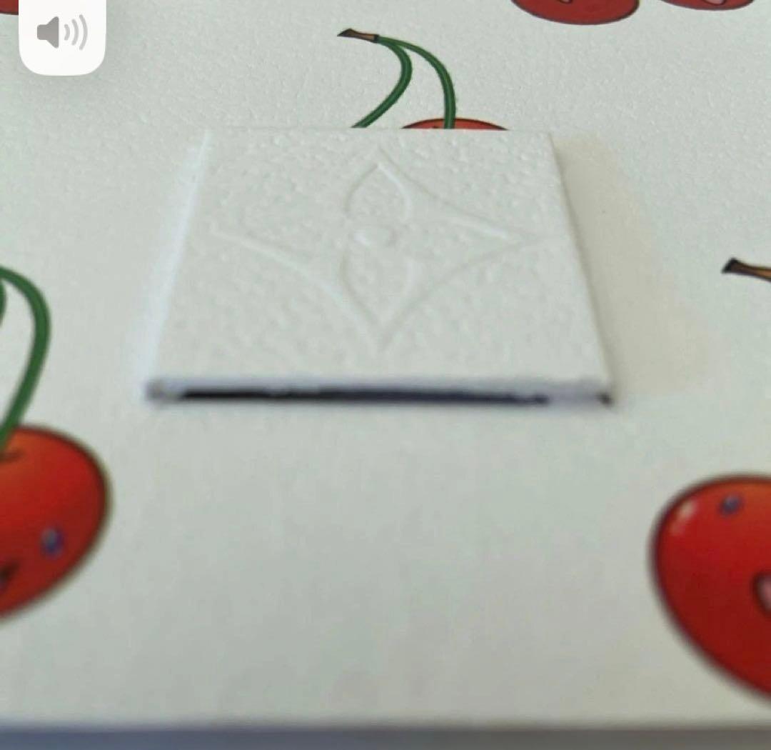 ルイヴィトン✖️村上隆　空き箱　ラッピングリボン　チェリー　美品　大きめサイズ