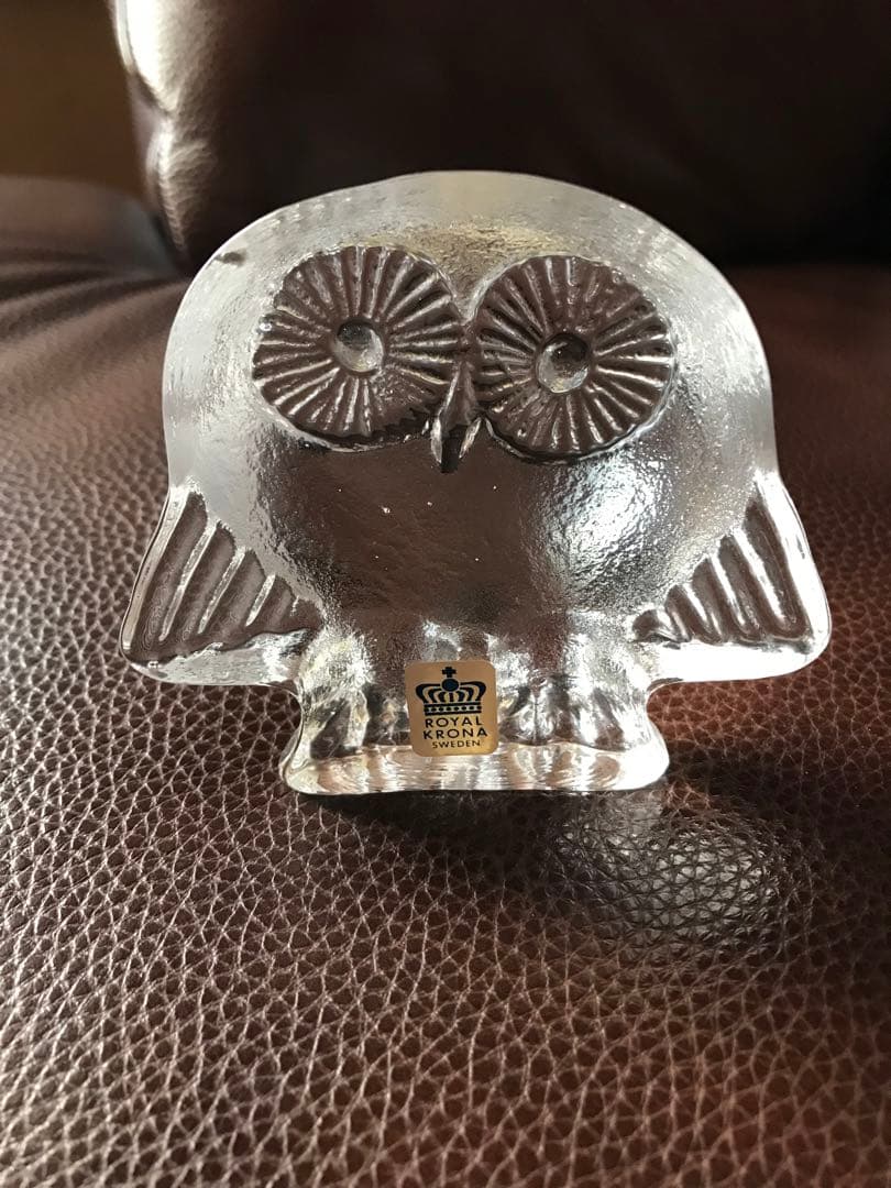 Lisa Larson リサラーソン ロイヤルクローナ　フクロウ　シール＆箱付き